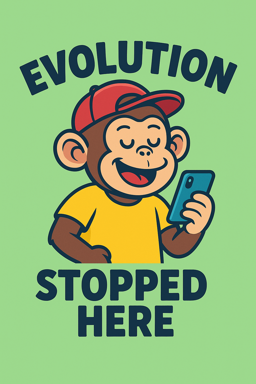 EVOLUTION STOPPED HERE